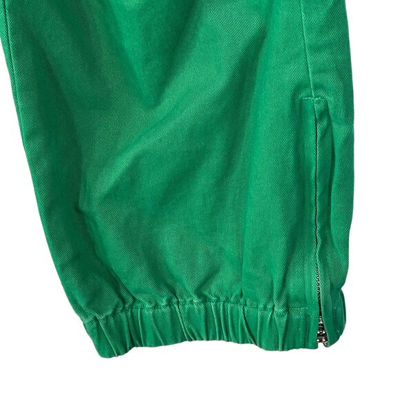 INC International Concepts SZ 6 Straight Leg Crop Jeans Mid-Rise Zip Ankle Green - Picture 4 of 12